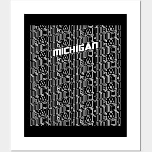 Michigan Michigan Michigan Posters and Art